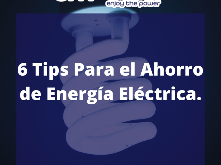 6 tips para el ahorro de energía