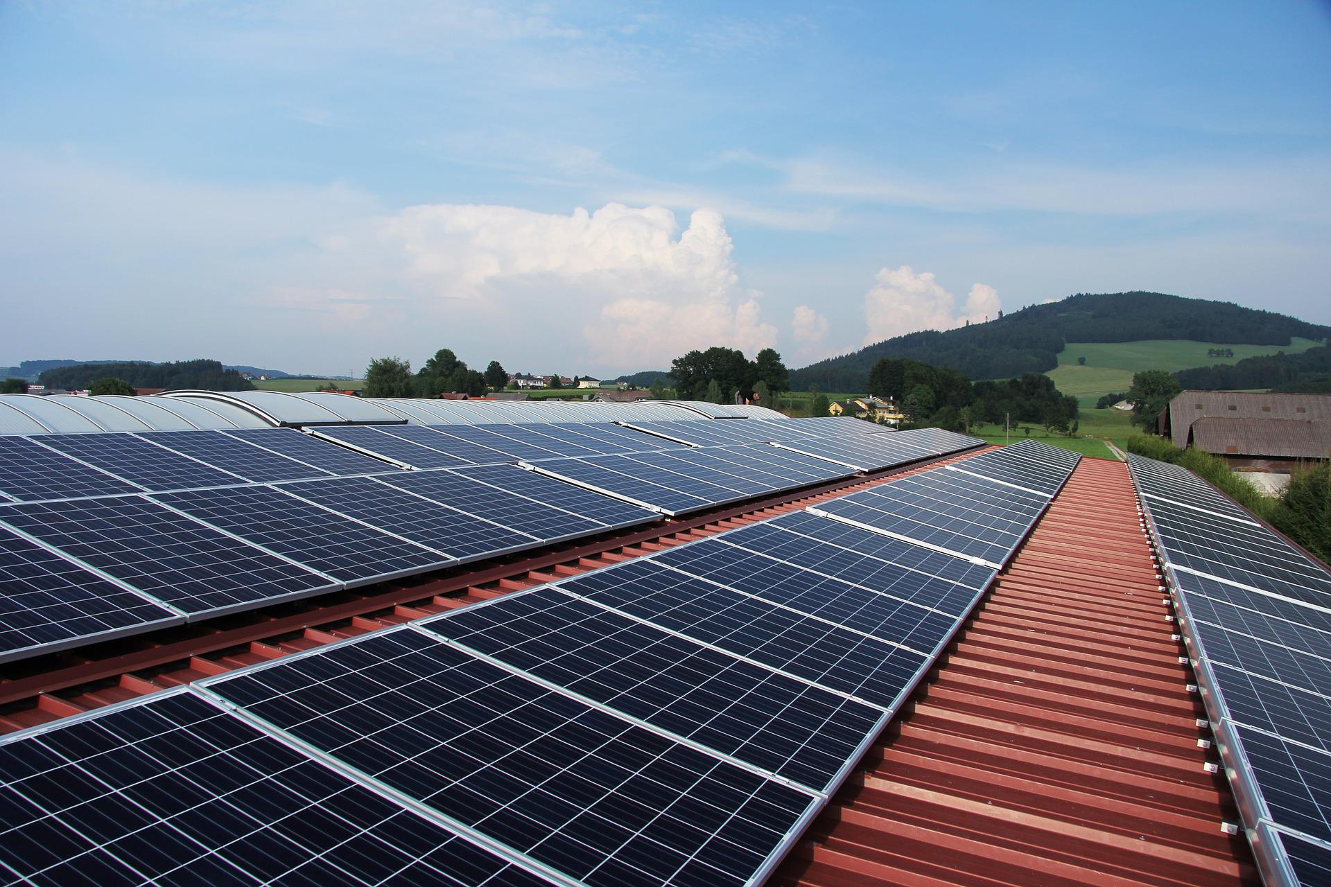 Energía solar Instalación de paneles solares