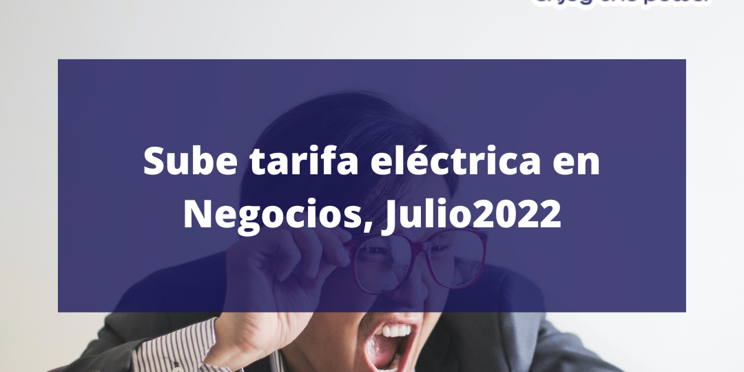 Negocios se ven afectados por el Incremento de la energía eléctrica (1) incremento en la energía