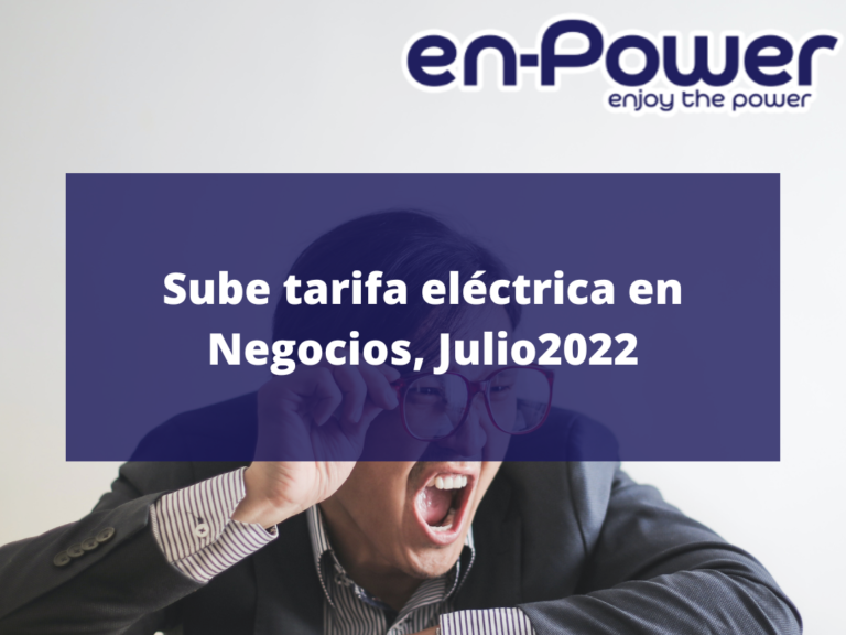 incremento en la energía