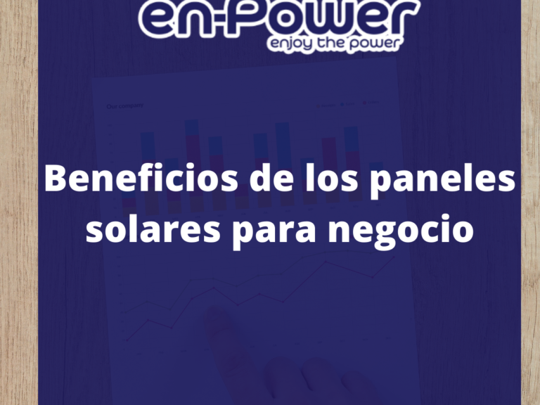 Paneles solares para negocio
